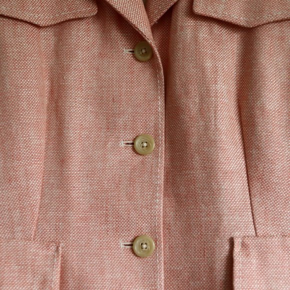 Tommy Hilfiger Linen Suit Jacket Blazer 12 New - Picture 7 of 8